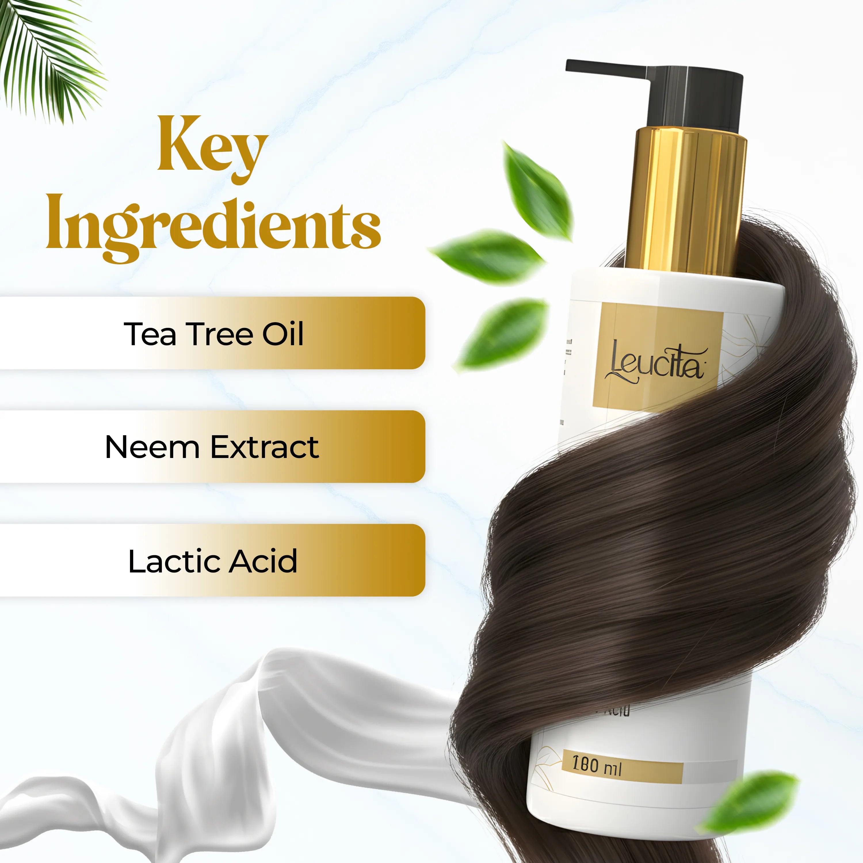 Leucita Anti Dandruff Conditioner for Calm and Healthy Scalp