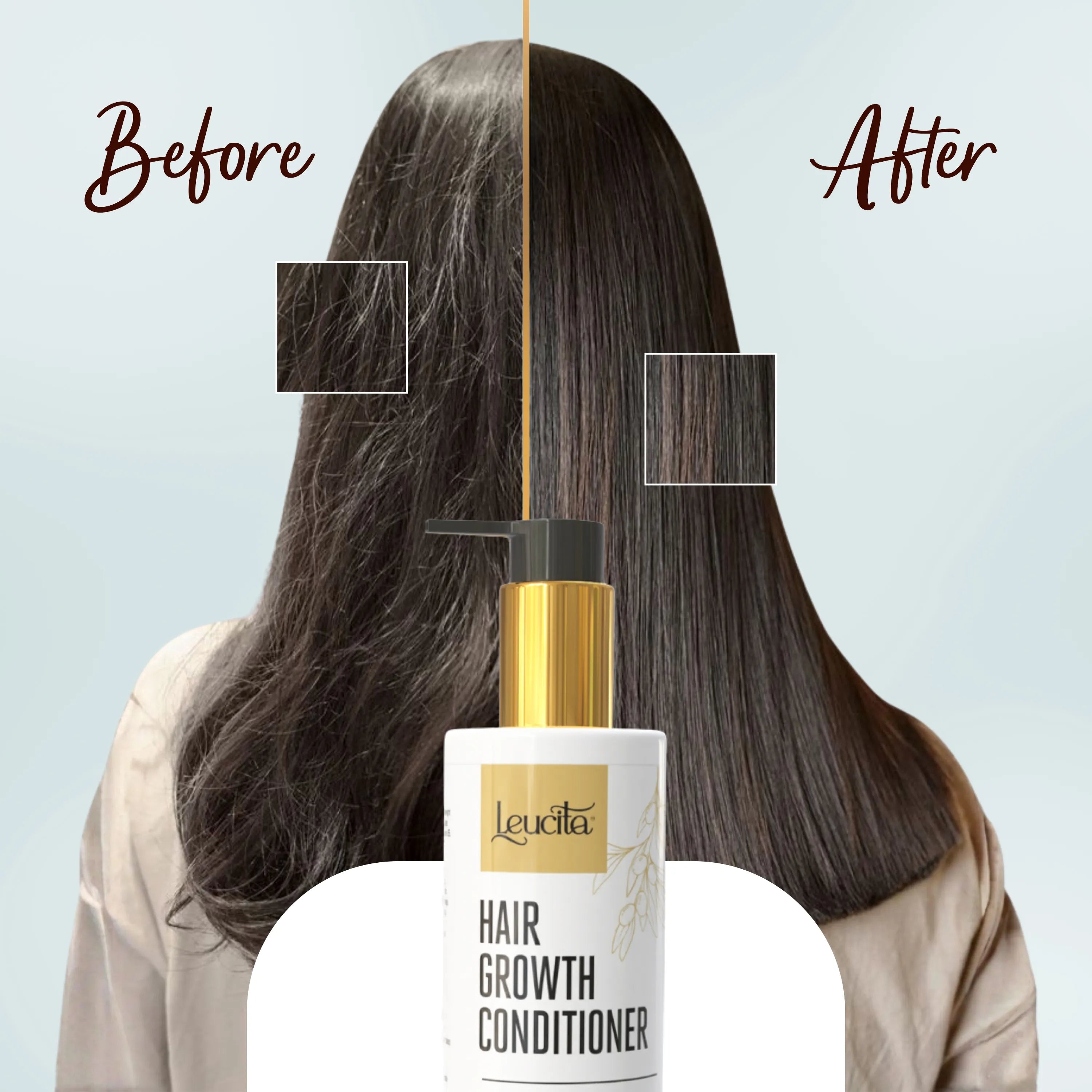 Leucita Hair Growth Conditioner for Stronger and Healthier Hair