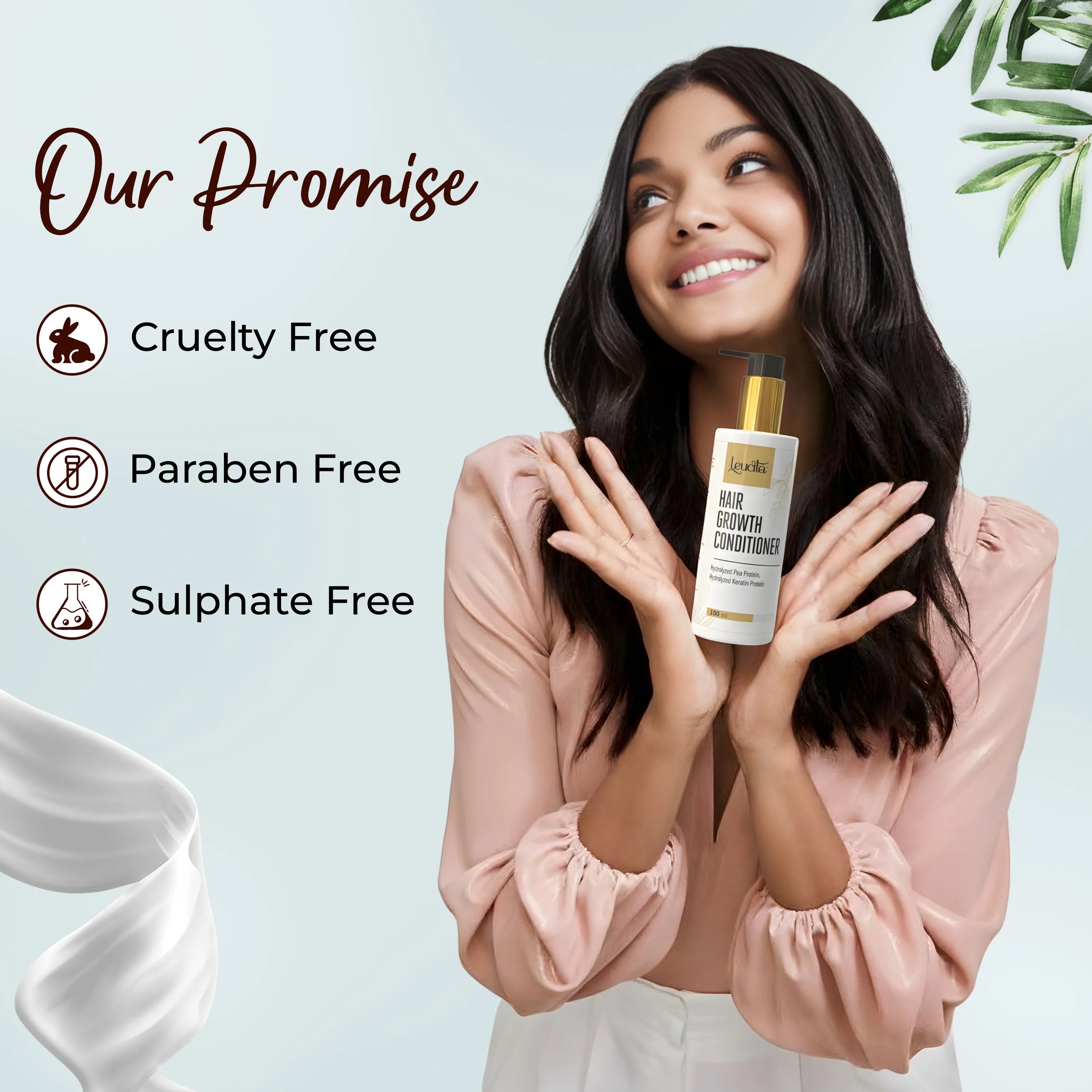 Leucita Hair Growth Conditioner for Stronger and Healthier Hair